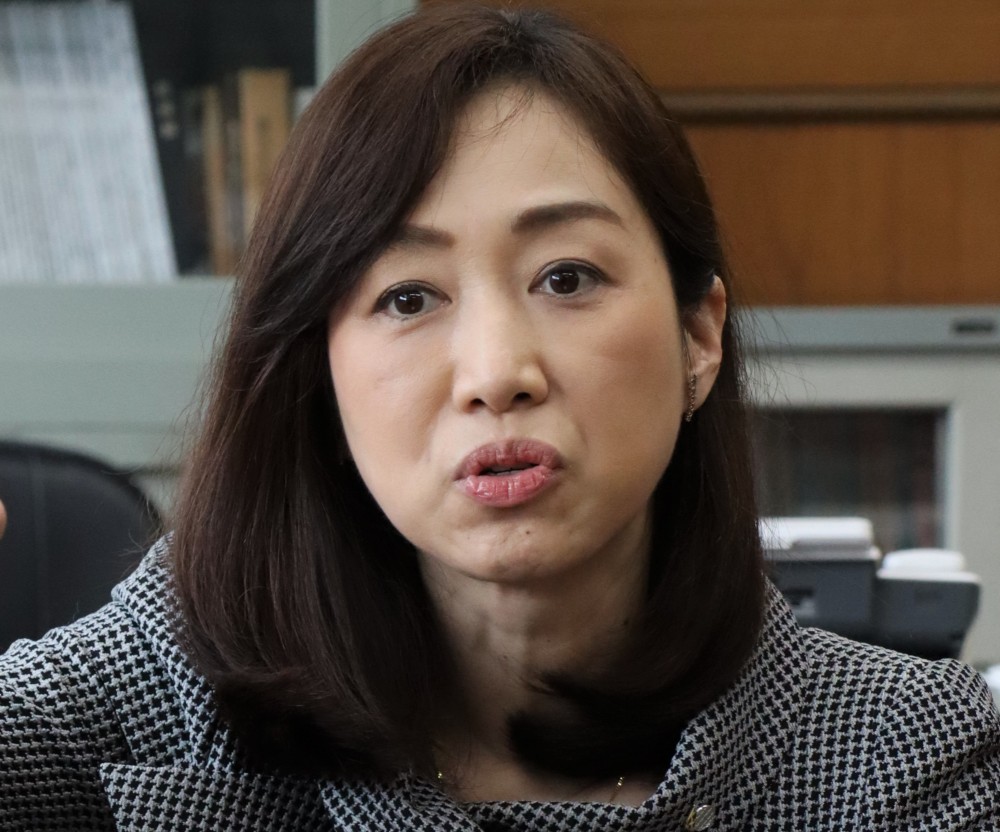釈量子 自由・民主・信仰の三つが政治の基本原則・」・幸福実現党の釈量子党首｜デジカメレポート｜くまもと経済
