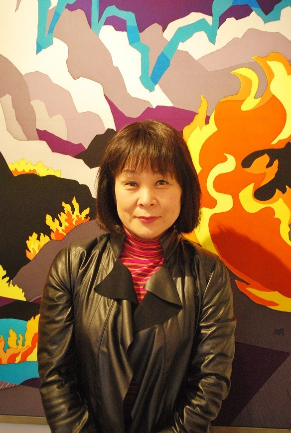 白山3丁目にギャラリー・・・染色工芸家の高津明美さん｜くま経