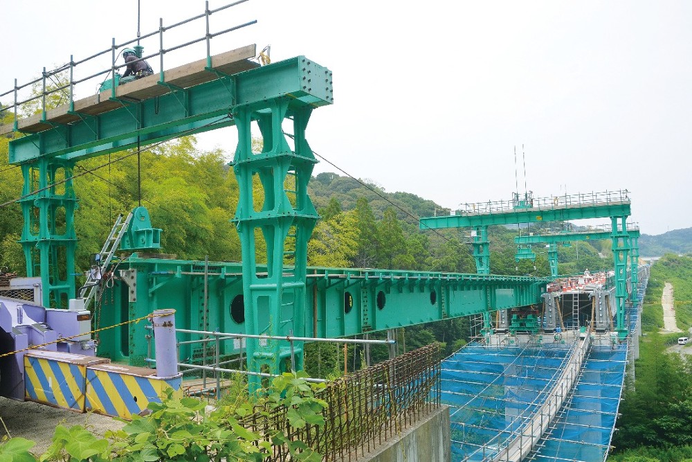 上部工が姿現した「（仮称）花園高架1号橋」｜くま経特集｜くまもと経済