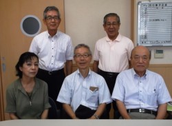 �����S���҉�c�ɏo�Ȃ���5�l(����O�͒ώ�����)