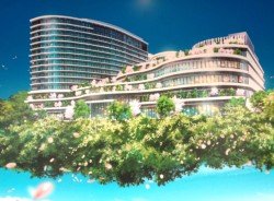 �ĊJ���r���̊����\�z�}�B�����U�E�F�{�K�[�f���Y