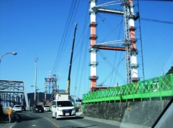 5�����{�ɊJ�ʂ���V�V��1����(�E���E����463m)