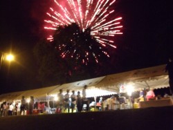 ���̂قڐ^��ŁA���X�ɉԉ΂��オ�����B