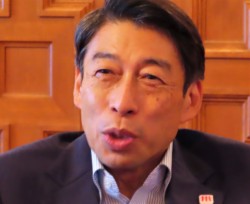 �u���ӁE�ӔC�E�J�̎O�̌��t�������񂾁v�ƕ��������Y�m��