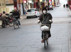 ���]�Ԃ�ʍs�l�����X�ʂ錒�R���X�X