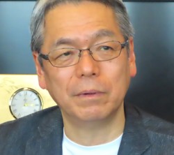 「経常収益は36%増の6,211億円だった」と語る五島久社長(頭取)